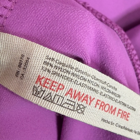 Free People Va Va Voop Bodysuit in Wildberry. Size XS - Picture 8 of 9